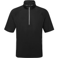 Sunderland Whisper Dry Voss Waterproof Golf Jacket Black/Gunmetal