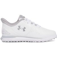 Under Armour Drive Fade SL Golf Shoes White/Metallic Silver 3026922-102
