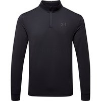 Under Armour Playoff 1/4 Zip Golf Sweater Black/Jet Gray 1370155-001