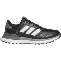 adidas Junior S2G SL Golf Shoes Black/White/Grey Four JR1895