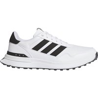 adidas S2G SL Leather Golf Shoes White/Black/White HP7087