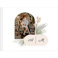 Echtfotobuch 20x15 Querformat - Minimalistische Boho-Hochzeit