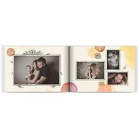 Fotobuch mit Stoffeinband A4 Querformat - Taufandenken