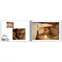 Fotobuch mit Stoffeinband A4 Querformat - Weihnachtsandenken