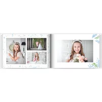 Fotobuch mit Stoffeinband A4 Querformat - Sanft