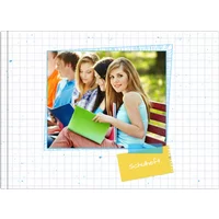 Layflat-Fotobuch A4 Querformat matt - Schulheft