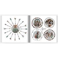 Fotobuch mit Stoffeinband 30x30 - Boho