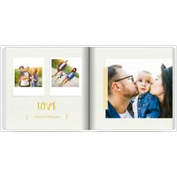 Fotobuch mit Stoffeinband 24x24 - Fröhliche Familie