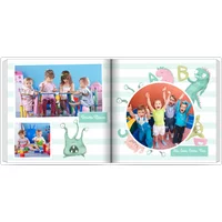 Fotobuch mit Stoffeinband 20x20 - Kleine Monster