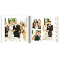 Fotobuch mit Stoffeinband 20x20 - Herzdame