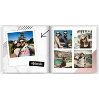 Fotobuch mit Stoffeinband 20x20 - Rautezeichen