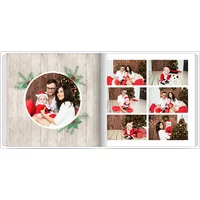 Fotobuch mit Stoffeinband 30x30 - Weihnachtsgeschenk