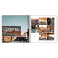 Fotobuch mit Stoffeinband 24x24 - Reisen, klein und groß