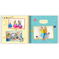 Fotobuch mit Stoffeinband 30x30 - Süße Kinder