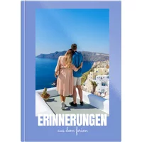 Fotobuch Classic A4 Hochformat - Blauer Minimalismus