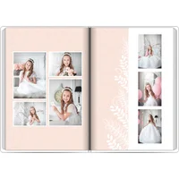 Fotobuch mit Stoffeinband A4 Hochformat - Andenken an die Erstkommunion