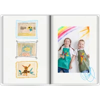 Fotobuch mit Stoffeinband A4 Hochformat - Kleiner Künstler
