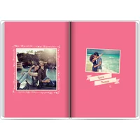 Fotobuch mit Stoffeinband A4 Hochformat - Forever in Love