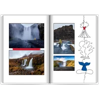 Layflat-Fotobuch mit Stoffeinband - A4 Hochformat matt - Sommerferien - Island