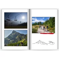Fotobuch mit Stoffeinband A4 Hochformat - Sommerferien - Slowakei