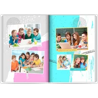 Fotobuch mit Stoffeinband A4 Hochformat - Schulabschluss