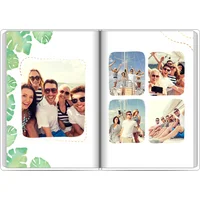 Fotobuch mit Stoffeinband A4 Hochformat - Unvergessliche Reisen