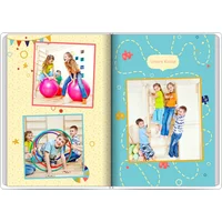 Layflat-Fotobuch mit Stoffeinband - A4 Hochformat matt - Süße Kinder
