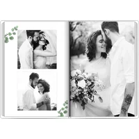 Fotobuch mit Stoffeinband A4 Hochformat - Vintage Hochzeit
