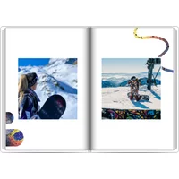Fotobuch mit Stoffeinband A4 Hochformat - Wintersport