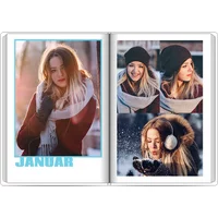 Fotobuch mit Stoffeinband A4 Hochformat - Yearbook