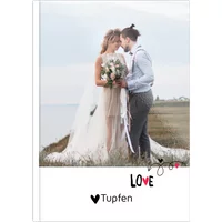 Fotobuch Classic A4 Hochformat - Tupfen