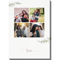 Personalisierte Fotoleinwand 60x90 cm - Für die Freundin
