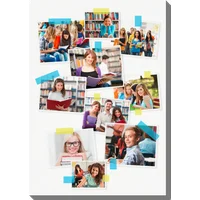 Personalisierte Fotoleinwand 40x60 cm - Memo Tafel