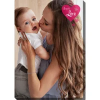 Personalisierte Fotoleinwand 60x80 cm - So viel Liebe