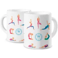 Personalisierte Zaubertasse - Joga