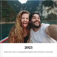 Starbook 20x20 cm - Zusammenfassung des Jahres - minimalistischer Stil