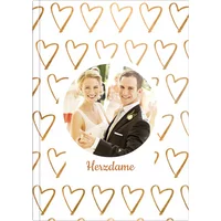 Starbook A4 Hochformat - Herzdame