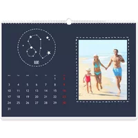 Fotokalender A3 Querformat - Sternzeichen