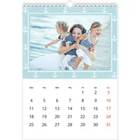 Fotokalender A3 Hochformat - Gemustert