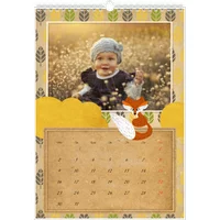 Fotokalender A3 Hochformat - Der schlaue Fuchs