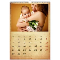 Fotokalender A3 Hochformat - Vintage