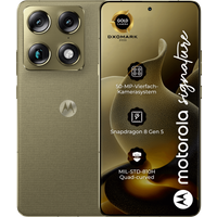 Motorola signature 512 GB pantone martini olive