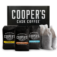 Cold Brew Coffee Box Set / Classic Black & White / 24oz