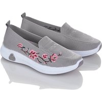 Grey 7 Embroided Fly Knit Shoes