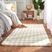 Bubble Washable Faux Fur Rug