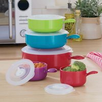 5Pc Assorted Microwave Bowls