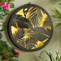 Solar Leaf Wall Art