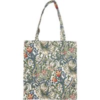 Flat Tote Bag Golden Lily