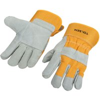 Leather Working Gloves Twin Pack