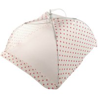 Red Gingham Food Cover Medium 30.5Cm